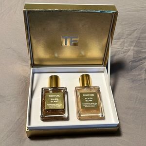 Tom Ford mini soleil blanc shimmering body oil set